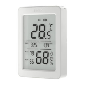 Sonoff AirGuard TH SNZB-02DR2 Capteur de Température et d'Humidité ZigBee avec Écran LCD