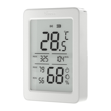 Sonoff AirGuard TH SNZB-02DR2 Capteur de Température et d'Humidité ZigBee avec Écran LCD - Ypsilon Computers