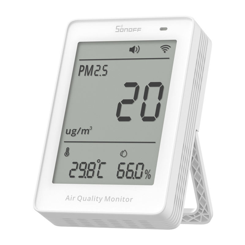 Sonoff AirGuard PM2.5 SAWF-07P Moniteur de Qualité de l'Air WiFi LCD - Ypsilon Computers