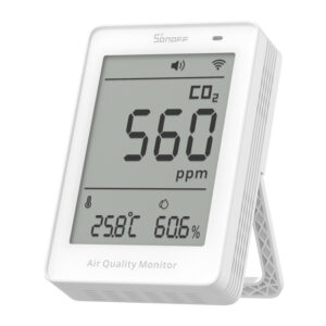 Sonoff AirGuard CO2 SAWF-08P WiFi LCD Mesureur de Qualité de l'Air