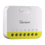 Mini commutateur deux canaux sans N Sonoff MINI-ZB2GS-L ZigBee