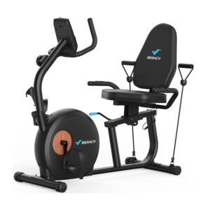 Vélo d'exercice couché MERACH MR-S23B1-EU (noir) - Ypsilon Computers