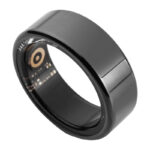 COLMI R02 Bague Intelligente, taille 11, 20.3 mm (noir) + étui de chargement