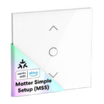 Meross MRS100MA(EU) Interrupteur de Store Intelligent WiFi (Matter)