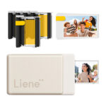 Kit d&rsquo;imprimante photo portable Liene Pearl N200 Pro 2×3&Prime; (Or)