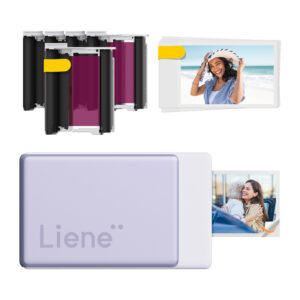 Kit d'imprimante photo portable Liene Pearl N200 Pro 2x3" (Violet) - Ypsilon Computers
