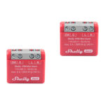 Ensemble de 2 Contrôleurs Mini Gen4 Zigbee/Matter Shelly 1PM