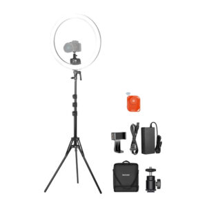 Neewer SRP18C Kit Selfie 17cm avec Lumière LED Ronde pour Téléphone - Ypsilon Computers