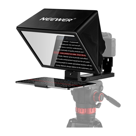 NEEWER BASICS X12B Téléprompteur Ajustable en Alliage d'Aluminium de 12" - Ypsilon Computers