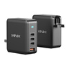 Chargeur mural Minix P165 GaN avec 3 ports USB-C et 1 port USB-A - Ypsilon Computers