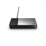 1x Type-A USB2.0 / 1x RJ45 / 1x (4K x 60Hz) HDMI / 1x Type-C USB3.2 Gen2 / 2x Type-A USB3.2 Gen2 / 1x DisplayPort / 1x Type-C (USB3.2 Gen2 / DP) / Gbit LAN/. 1x