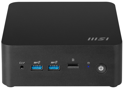 Black Intel SOC 3 100U Integrated Graphics N/A 2 slots - Max 64GB RAM 2*M.2 & 1*2.5i no HDD no OS 802.11AX 5 Air cooling 120W 3y - Ypsilon Computers