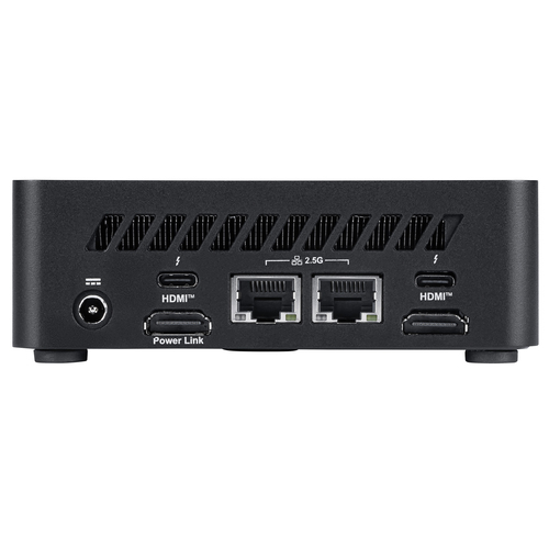 Black Intel SOC Ultra 5 125H IntegratedGraphics N/A 0 0 no HDD no OS 802.10AX 5 2 Air cooling 120W 3y - Ypsilon Computers