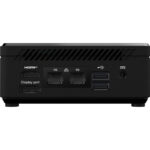 Black Intel SOC Celeron N100 IntegratedGraphics 4GB*1 128GB SSD no HDD Win 11 Pro AC 9462 5 2 Air cooling 65W 2y
