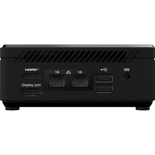 Black Intel SOC Celeron N100 IntegratedGraphics 4GB*1 128GB SSD no HDD Win 11 Pro AC 9462 5 2 Air cooling 65W 2y - Ypsilon Computers