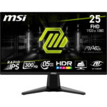MAG 255XF  24.5i  Rapid IPS Flat  1920×1080  300Hz  1ms  3y Warranty