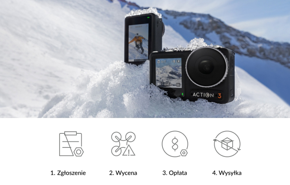 DJI Care Refresh DJI Osmo Action 3 (plan de deux ans) - code électronique - Ypsilon Computers