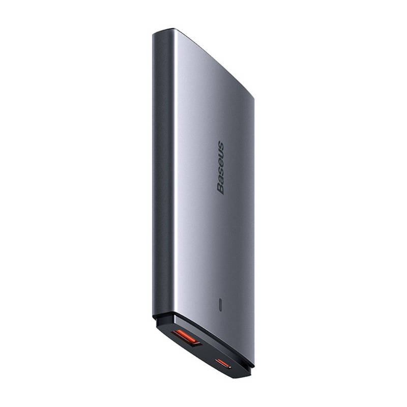 Chargeur mural Baseus GaN5, 65W, 1 port USB-C, 1 port USB-A - Ypsilon Computers