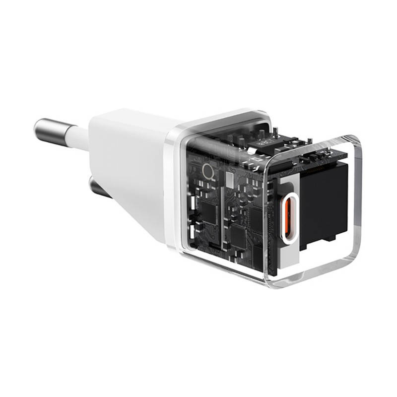 Chargeur mural mini Baseus GaN5 20W (blanc) - Ypsilon Computers