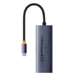Hub 5-en-1 Baseus UltraJoy Series USB-C vers HDMI 4K@30Hz + 3x USB 3.0 + 1x PD (gris)