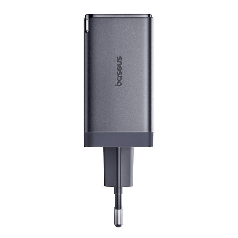Chargeur mural Baseus GaN5 2x USB-C + USB, 65W + câble 1m (gris) - Ypsilon Computers