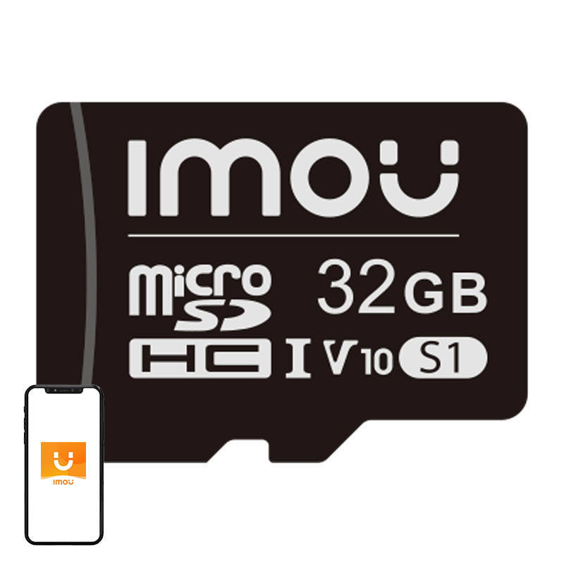 Carte mémoire IMOU microSD 32 Go (UHS-I, SDHC, 10/U1/V10, 90/20) - Ypsilon Computers
