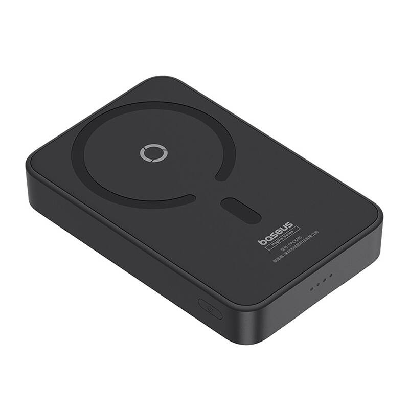 Batterie externe Baseus MagPro Magnétique 5000mAh 20W, MagSafe (noir) - Ypsilon Computers