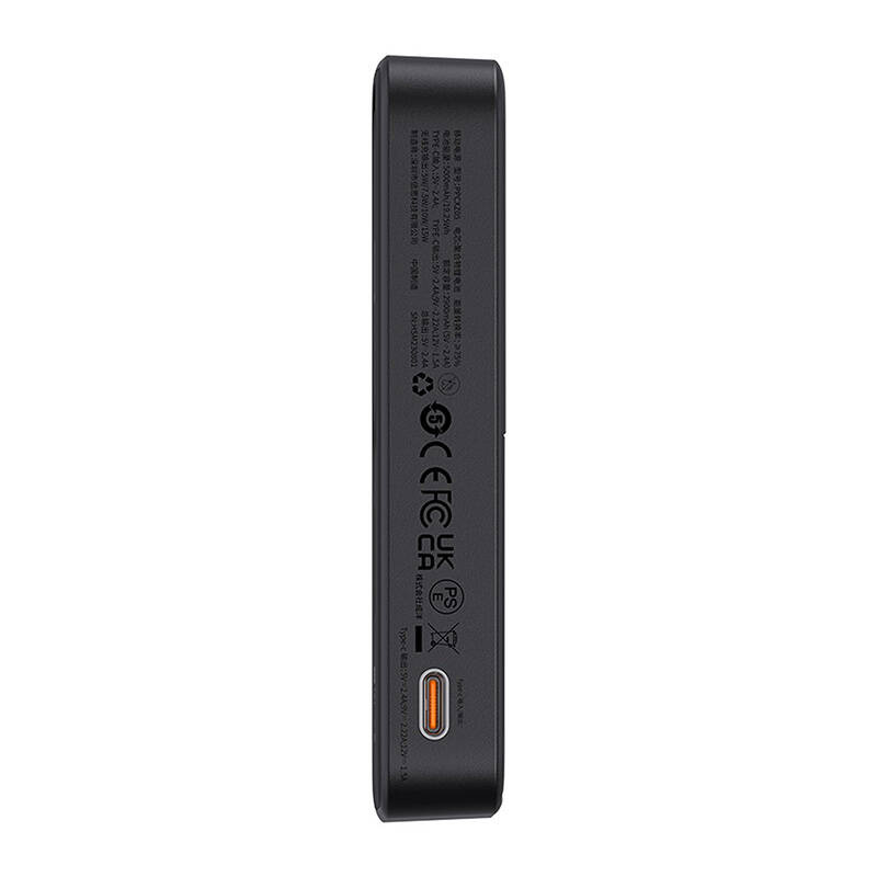 Batterie externe Baseus MagPro Magnétique 5000mAh 20W, MagSafe (noir) - Ypsilon Computers