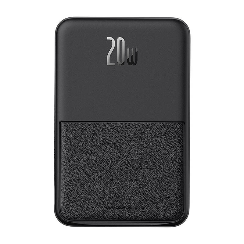 Batterie externe Baseus MagPro Magnétique 5000mAh 20W, MagSafe (noir) - Ypsilon Computers