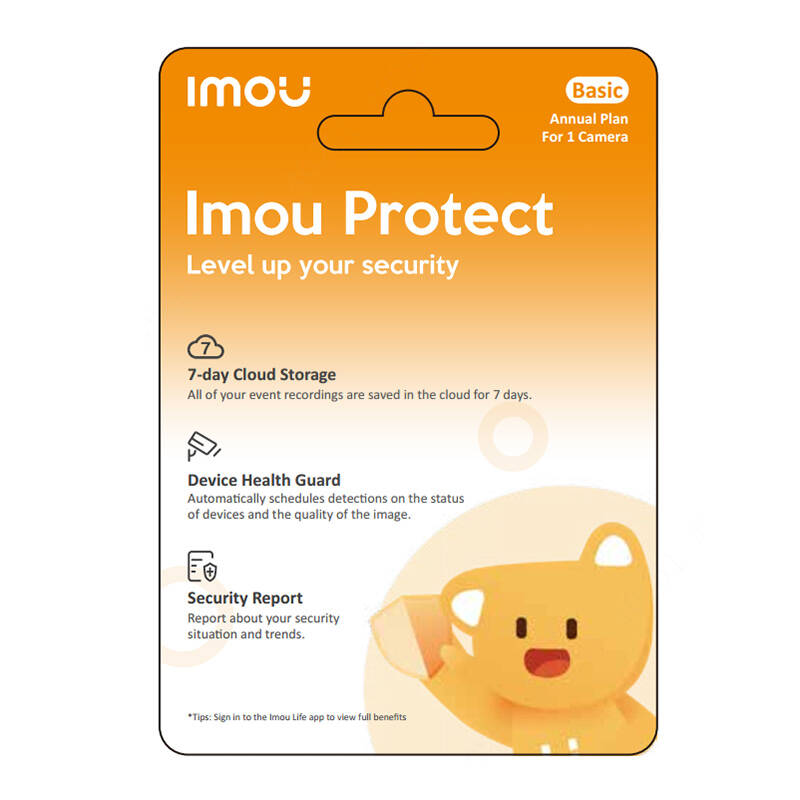 Carte Cadeau IMOU Protect Basic (Abonnement Annuel) - Ypsilon Computers