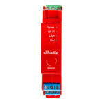 Interrupteur sur rail DIN Shelly Pro 1PM avec mesure de puissance, 1 canal, WiFi/LAN