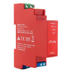 Interrupteur sur rail DIN Shelly Pro 1PM avec mesure de puissance, 1 canal, WiFi/LAN