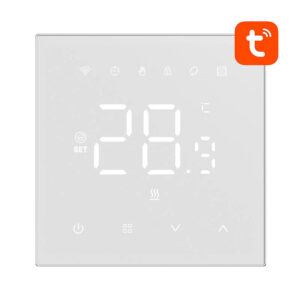 Thermostat intelligent Avatto WT410-BH-3A-W pour chaudière à gaz 3A WiFi