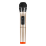 Microphone dynamique sans fil UHF PULUZ PU628J 3,5 mm (or)