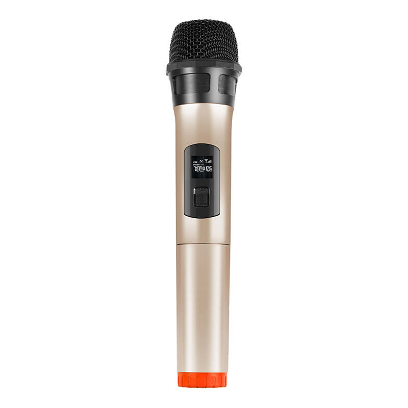 Microphone dynamique sans fil UHF PULUZ PU628J 3,5 mm (or) - Ypsilon Computers