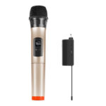 Microphone dynamique sans fil UHF PULUZ PU628J 3,5 mm (or)