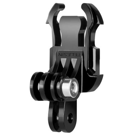 Support J-Hook Dual Mount Telesin pour caméras sportives (GP-MTB-T02-BK) - Ypsilon Computers