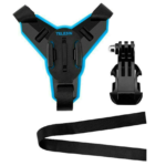 Casque de Moto Telesin + Support J-Hook pour caméras sportives (GP-HBM-MT7)