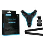 Casque de Moto Telesin + Support J-Hook pour caméras sportives (GP-HBM-MT7)