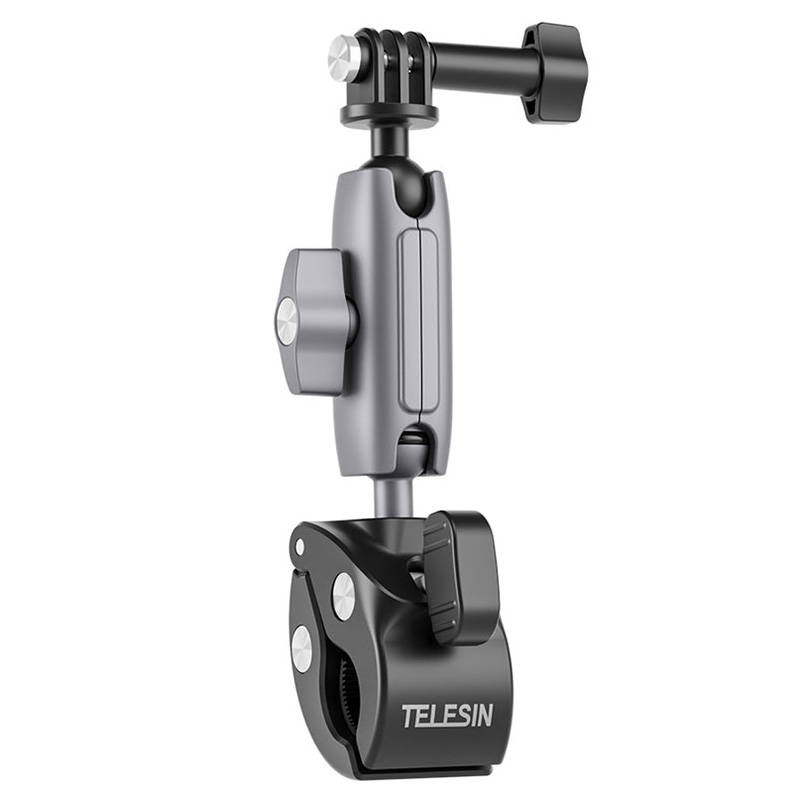 TELESIN Support de Tube Universel pour Guidon en Aluminium pour Caméras Sportives - Ypsilon Computers