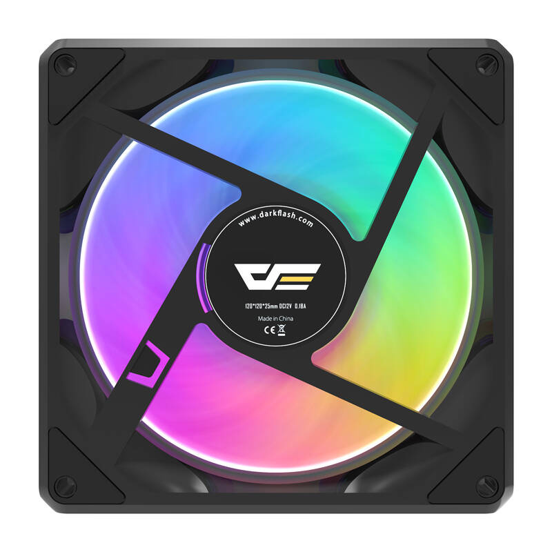 Ventilateur d'ordinateur Darkflash Gauss G24 (noir) - Ypsilon Computers