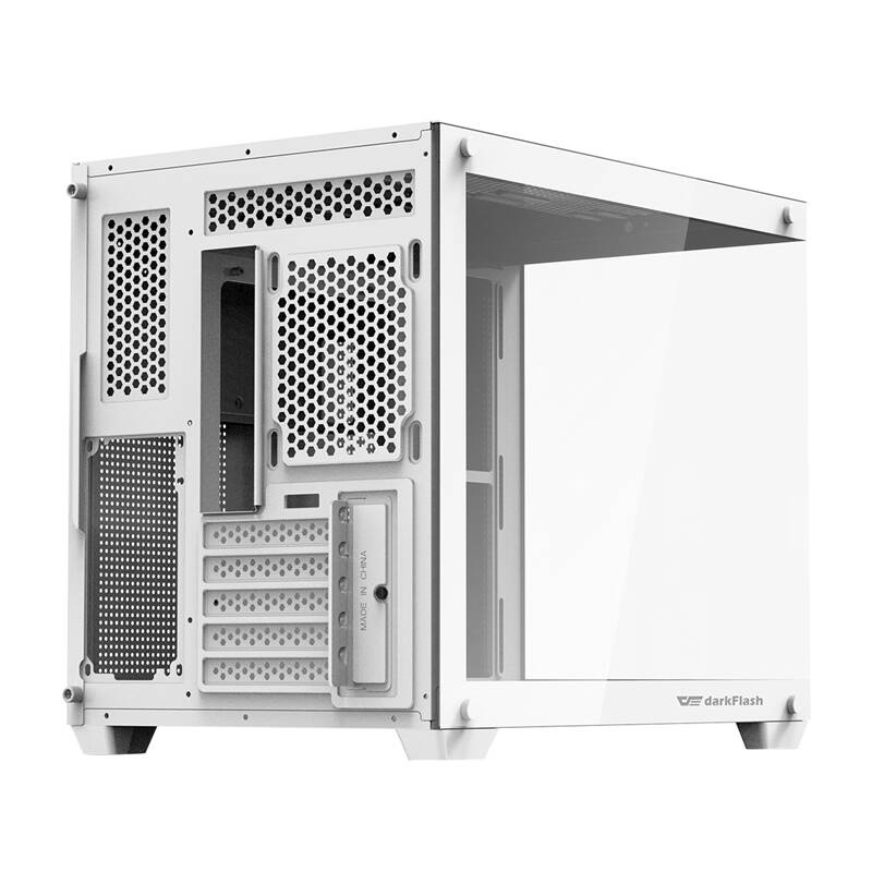 Boîtier d'ordinateur Darkflash C285MP (blanc) - Ypsilon Computers