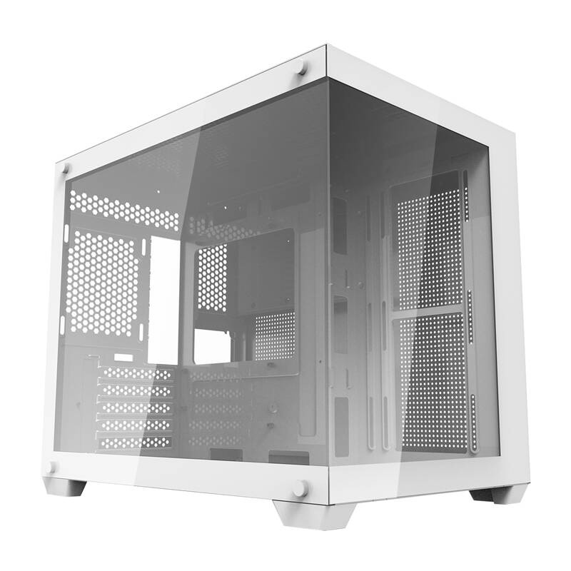 Boîtier d'ordinateur Darkflash C285MP (blanc) - Ypsilon Computers