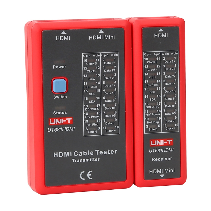Testeur de câble HDMI UNI-T UT681HDMI - Ypsilon Computers