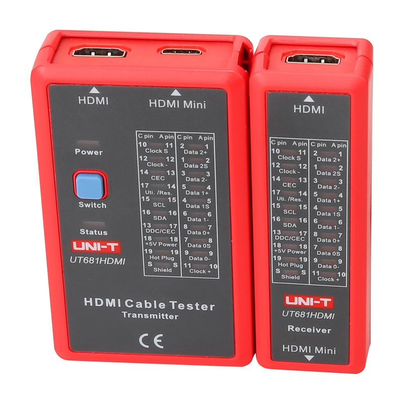 Testeur de câble HDMI UNI-T UT681HDMI - Ypsilon Computers