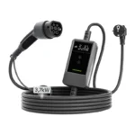 Chargeur portable EV de 3 kW avec câble de 7 m