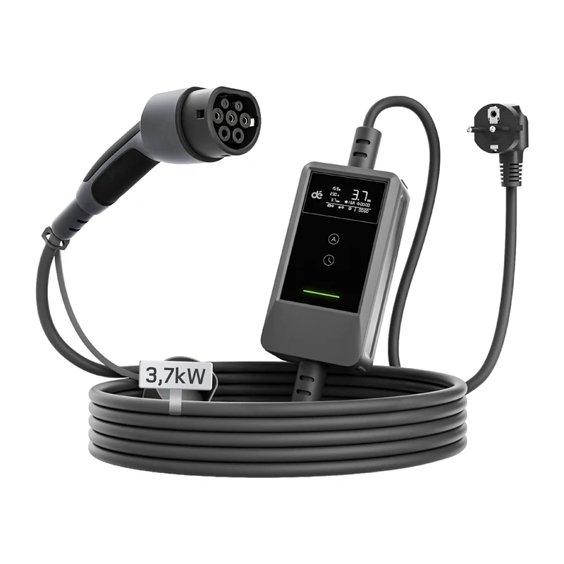 Chargeur portable EV de 3 kW avec câble de 7 m - Ypsilon Computers