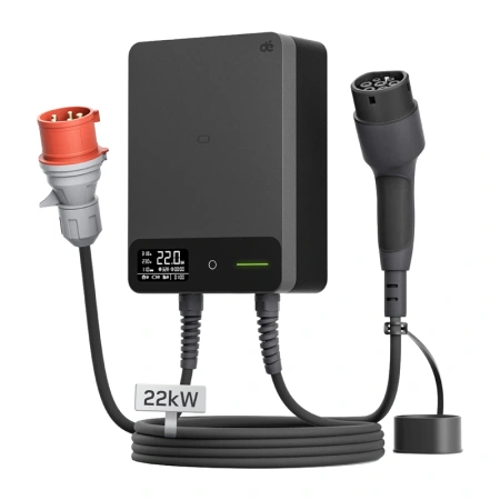 Wallbox dé 22kW avec câble de 7m - Ypsilon Computers