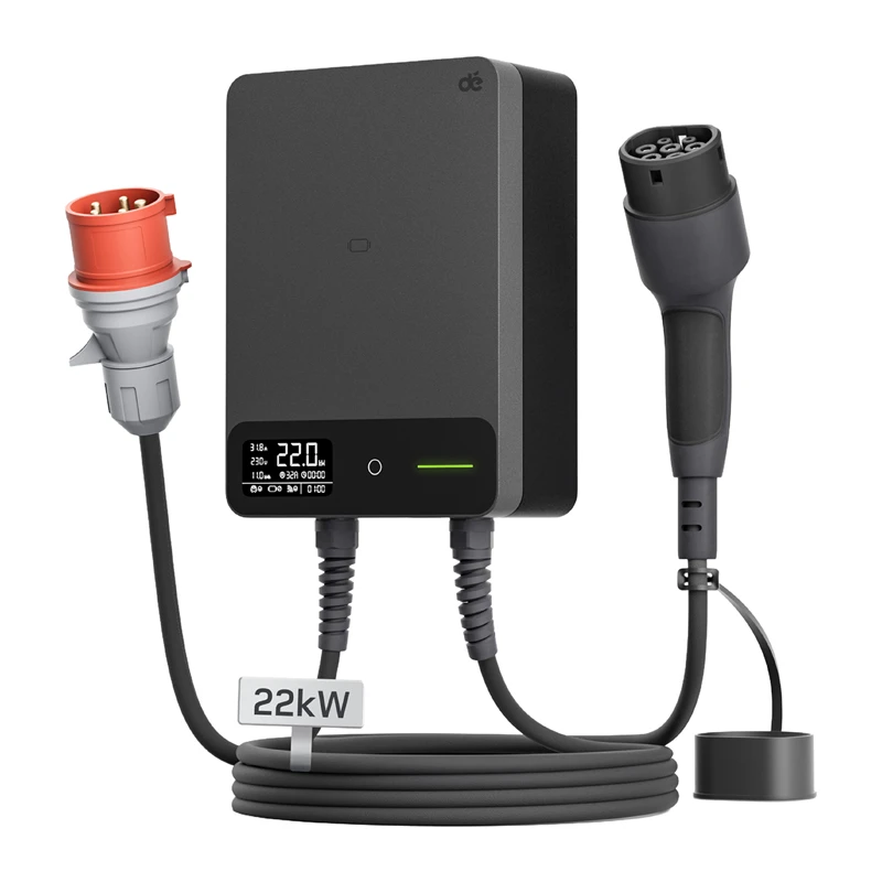 Wallbox dé 22kW avec câble de 10m - Ypsilon Computers